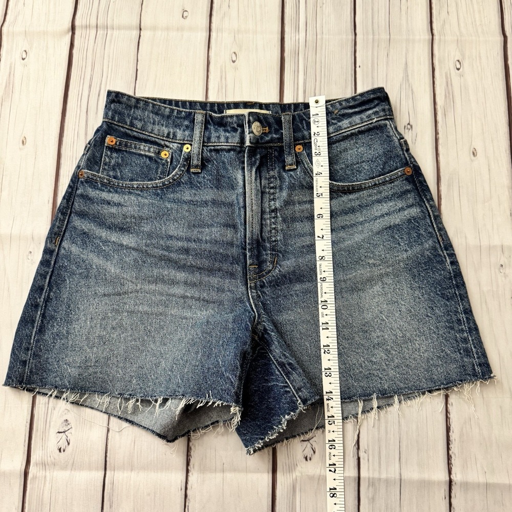 Madewell The Perfect Vintage Curvy Jean Shorts Size 26 Women's Summer - Picture 3 of 6